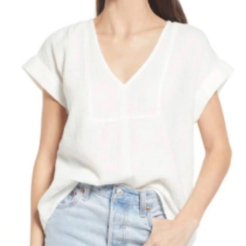 NWT Madewell Lightspun Westing Shirt